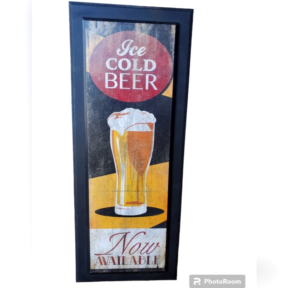 Vintage looking wood sign